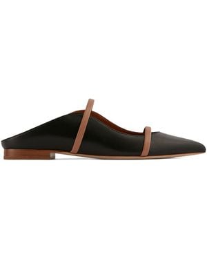 Malone Souliers Leather Maureen Mules - Black