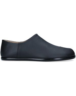 Maison Margiela Nappa Leather Tabi Babouche Mules - Blue