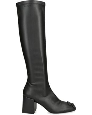 Courreges Over-The-Knee Boots 70 - Black