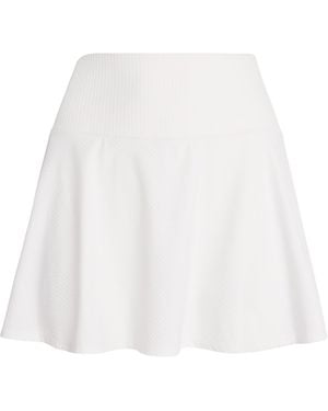 Vuori Baseline Gingham Skirt - White