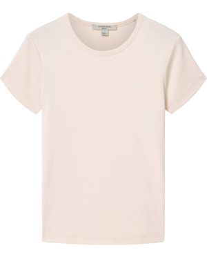 AllSaints Organic Cotton Stevie T-Shirt - Pink