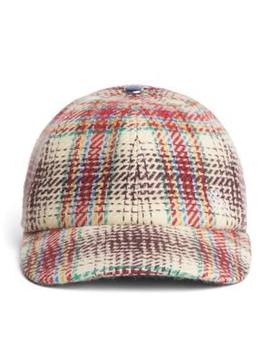 God's True Cashmere X Joopiter Cashmere Tartan Balance Fincher Cap - Red
