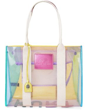 Kurt Geiger Vinyl Southbank Tote Bag - Pink