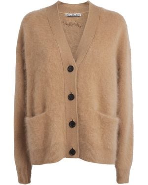 Acne Studios Cashmere Relaxed Cardigan - Brown