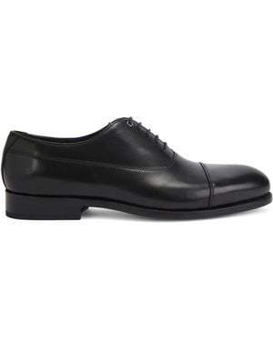 Kurt Geiger Leather Sloane Oxford Shoes - Black