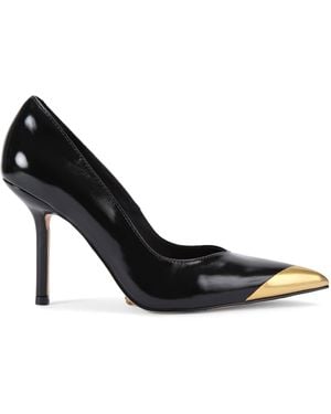 Kurt Geiger Patent Leather Regent Court Pumps - Black