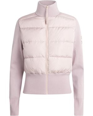 Canada Goose Wool Down-Filled Hybridge Wide Jacket - Pink
