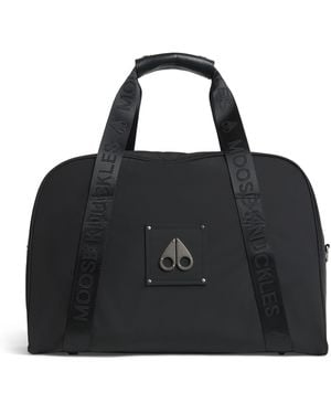 Moose Knuckles Logo Duffle Bag - Black