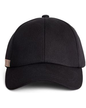 Paul Smith Signature Stripe Baseball Cap - Black