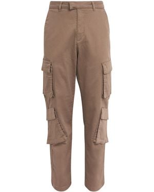 Represent Cotton Cargo Pocket Pants - Natural