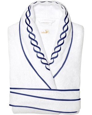 Pratesi Cotton Treccia Bathrobe - White