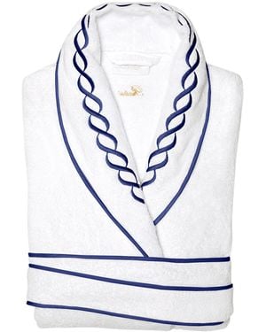 Pratesi Cotton Treccia Bathrobe - White