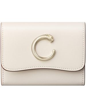 Cartier Mini Panthère De Wallet - Natural