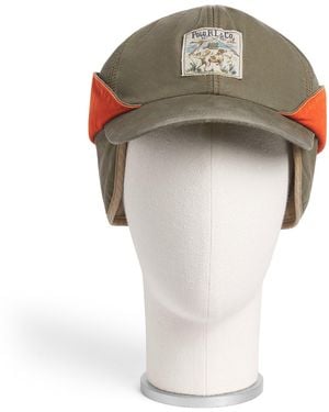 Polo Ralph Lauren Woven Logo Cap - White