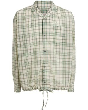 Ami Paris Check Boxy Shirt - Multicolour