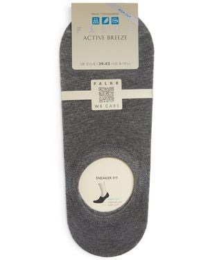FALKE Active Breeze No Show Socks - Gray