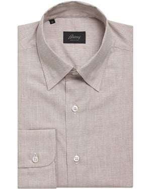 Brioni Cotton Shirt - Grey