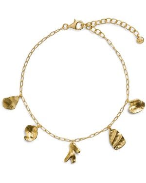 Monica Vinader Vermeil Fragments Asymmetric Bracelet - Metallic