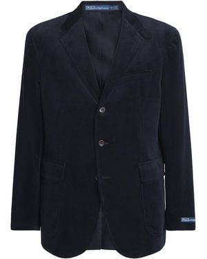 Polo Ralph Lauren Cotton Corduroy Blazer - Blue