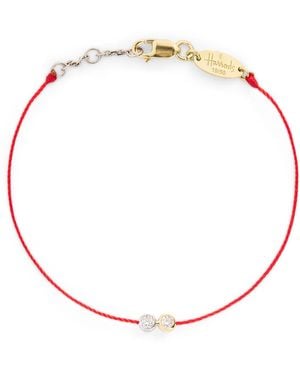 RedLine 20Th Anniversary Two-Tone And Diamond Thread Bracelet - Metallic