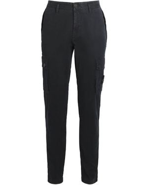 Stone Island Compass Slim Cargo Trousers - Black