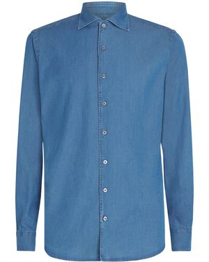 Canali Denim Shirt - Blue