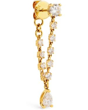 Anita Ko And Diamond Olivia Single Earring - Metallic