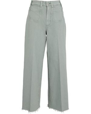 PAIGE Harper Wide-Leg Jeans - Grey