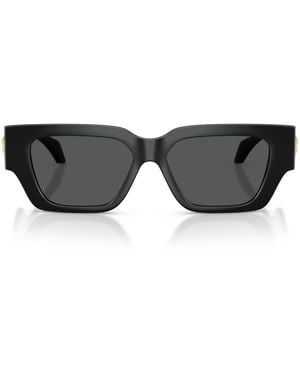 Versace Ve4497U Rectangle Sunglasses - Black