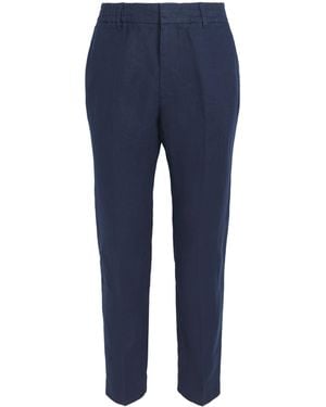 NN07 Linen Billie Trousers - Blue