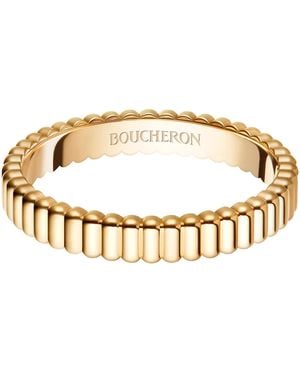 Boucheron Grosgrain Wedding Band - Brown