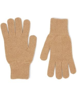 Sunspel Cashmere Gloves - Natural