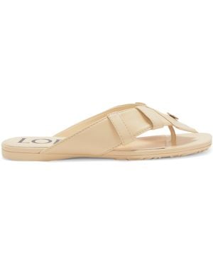 Loewe Toy Panta Toe Post Sandals - Natural