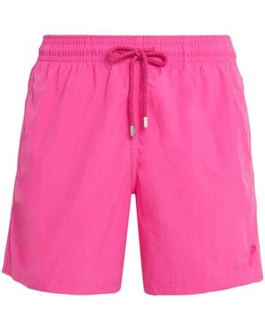 Vilebrequin Water-Reactive Moorea Swim Shorts - Pink