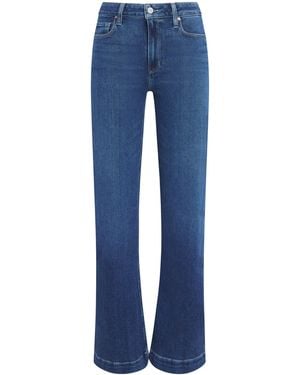 PAIGE Leenah Flared Jeans - Blue