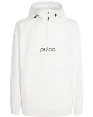 Pulco Studios Water-Resistant Coaches Jacket - White