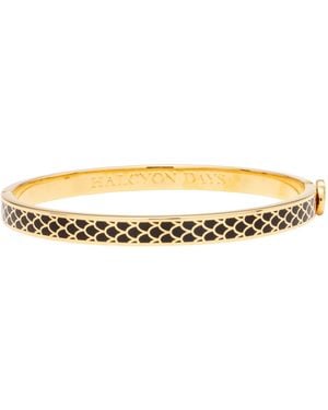 Halcyon Days Plated Salamander Bangle - Metallic