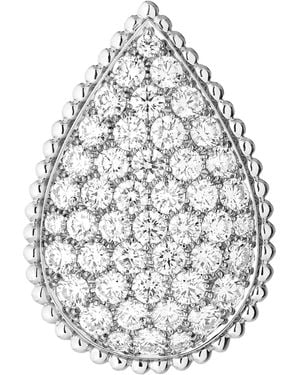 Boucheron And Diamond Serpent Bohème Xl Motif Ring - White