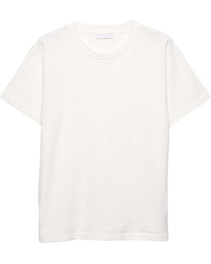Prada Cotton Short-Sleeve T-Shirt - White