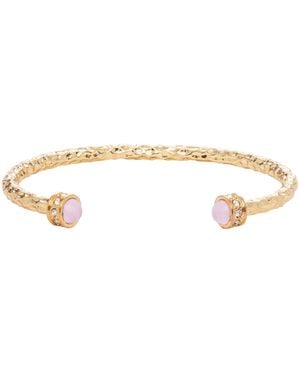 Halcyon Days Salamander Torque Bangle - Natural
