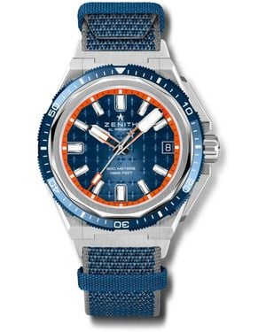 Zenith Stainless Steel Defy Extreme Diver Watch - Blue
