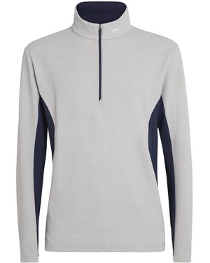 Kjus Roman Midlayer Half-Zip Top - Grey