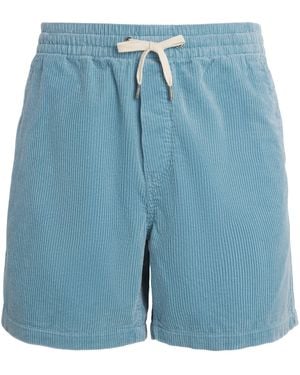 Polo Ralph Lauren Cotton Corduroy Polo Prepster Shorts - Blue