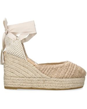 Manebí La Havana Wedge Espadrilles 100 - Natural