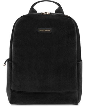 Moleskine Velvet Backpack - Black