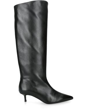 STAUD Leather Sebastian Boots 50 - Black