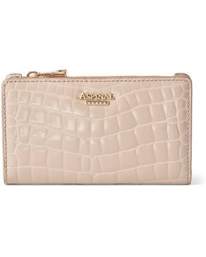 Aspinal of London Small Mayfair Purse - Natural
