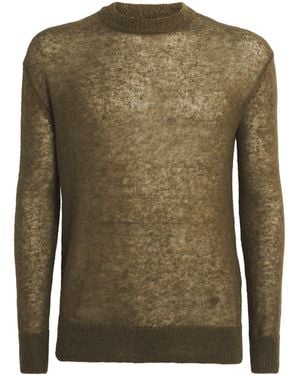 Emporio Armani Wool-Blend Sweater - Green