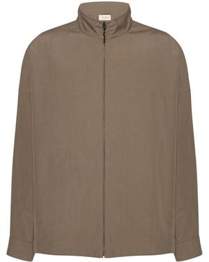 The Row Trenton Cotton Jacket - Brown