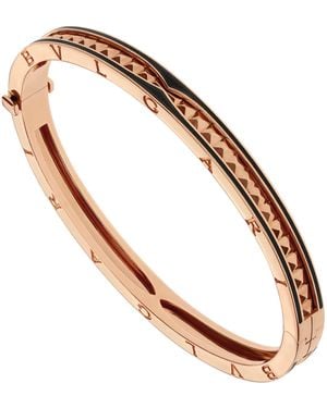 BVLGARI And Ceramic B.Zero1 Bangle - Metallic